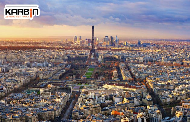 شهر پاریس در کشور فرانسه