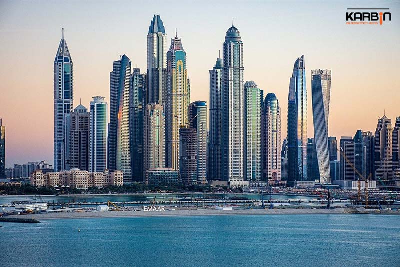 متوسط درآمد مشاغل مختلف در شهر دبی