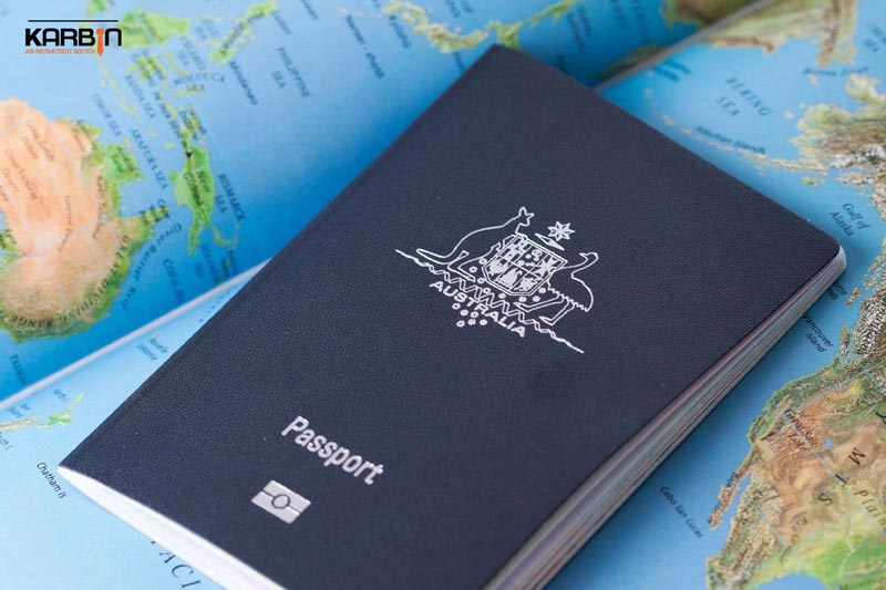 جلد پاسپورت کشور استرالیا